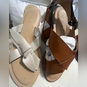 LOFT BUNDLE Women's 2 Pair of Sandals
 Size 7